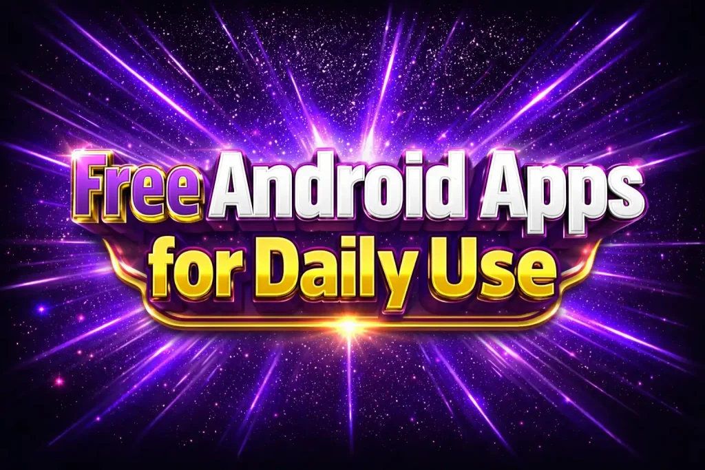 Free Android Apps for Daily Use