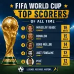 FIFA World Cup Top Scorers of All Time