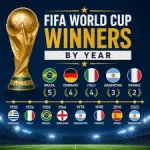 FIFA World Cup Winners by Year