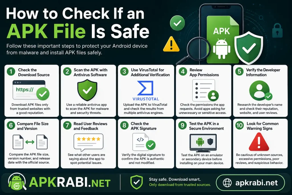 How to Check If an APK File Is Safe 2026