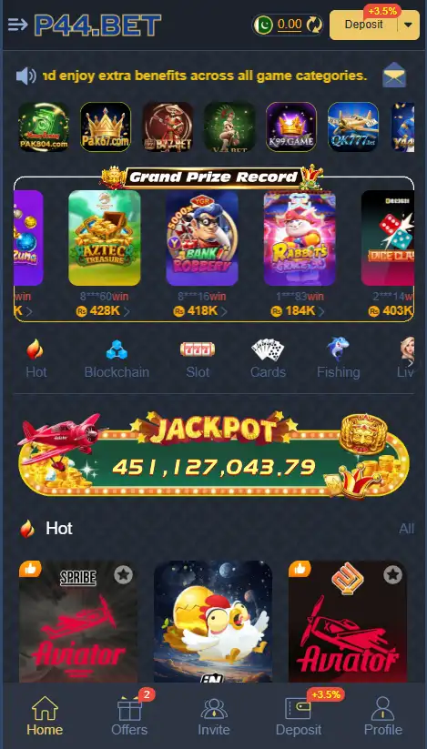 P44Bet Game  Download APK