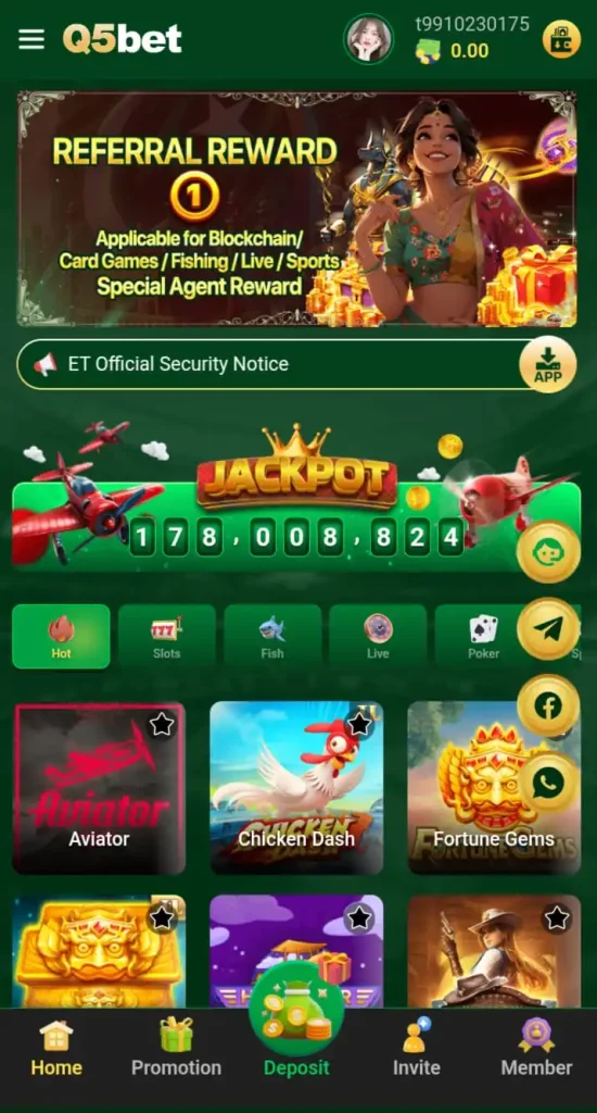 Q5Bet Game Download APK