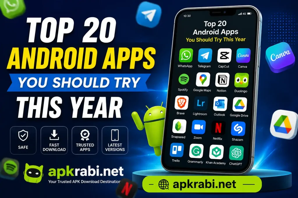 Top 20 Android Apps